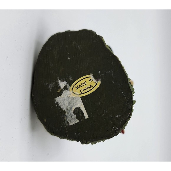 Pointing Scarf Pig Calabar Creations Pig Hollow Pete Apsit figurine 1994 Vintage - Picture 9 of 11